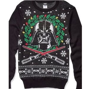 Start Wars Darth Vader Ugly Holiday Christmas Sweater